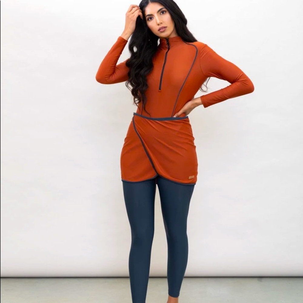 Lyra Swim Sophia Menara Full-Body Bathing Suit - Gem